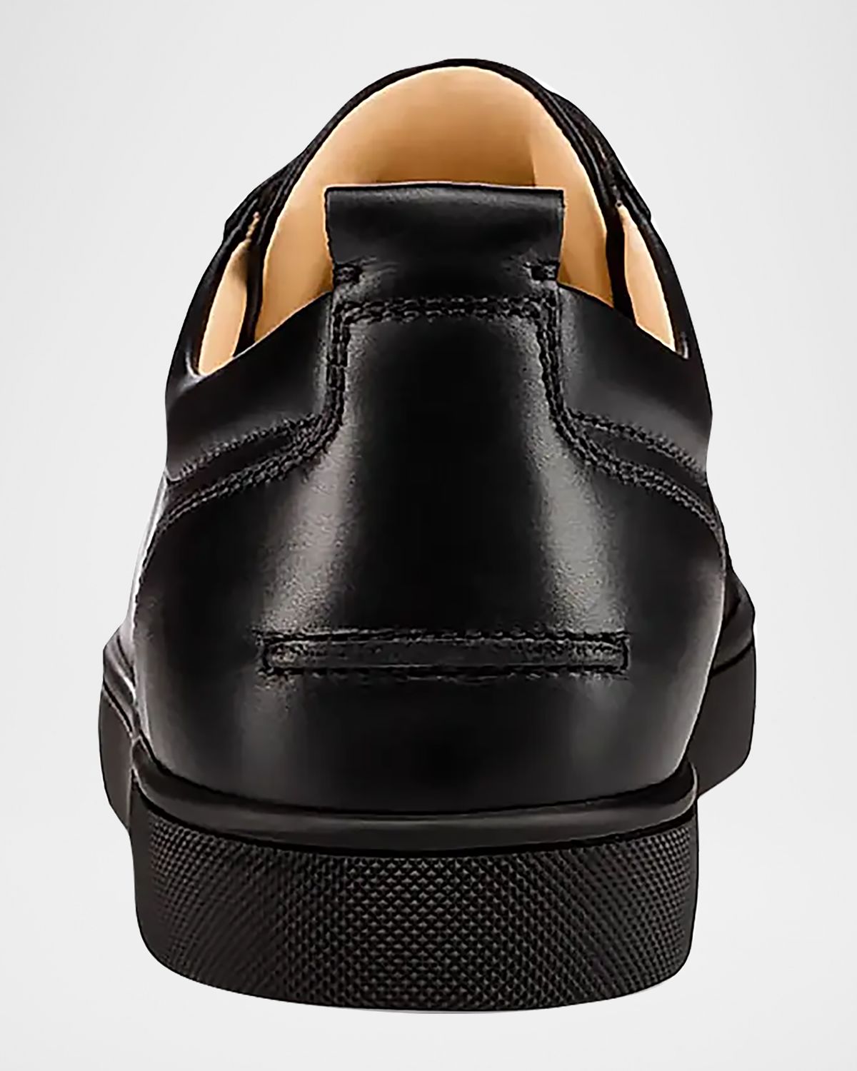 Christian Louboutin Men 's Louis Junior Leather Low-Top Sneakers | Thumbnail 4