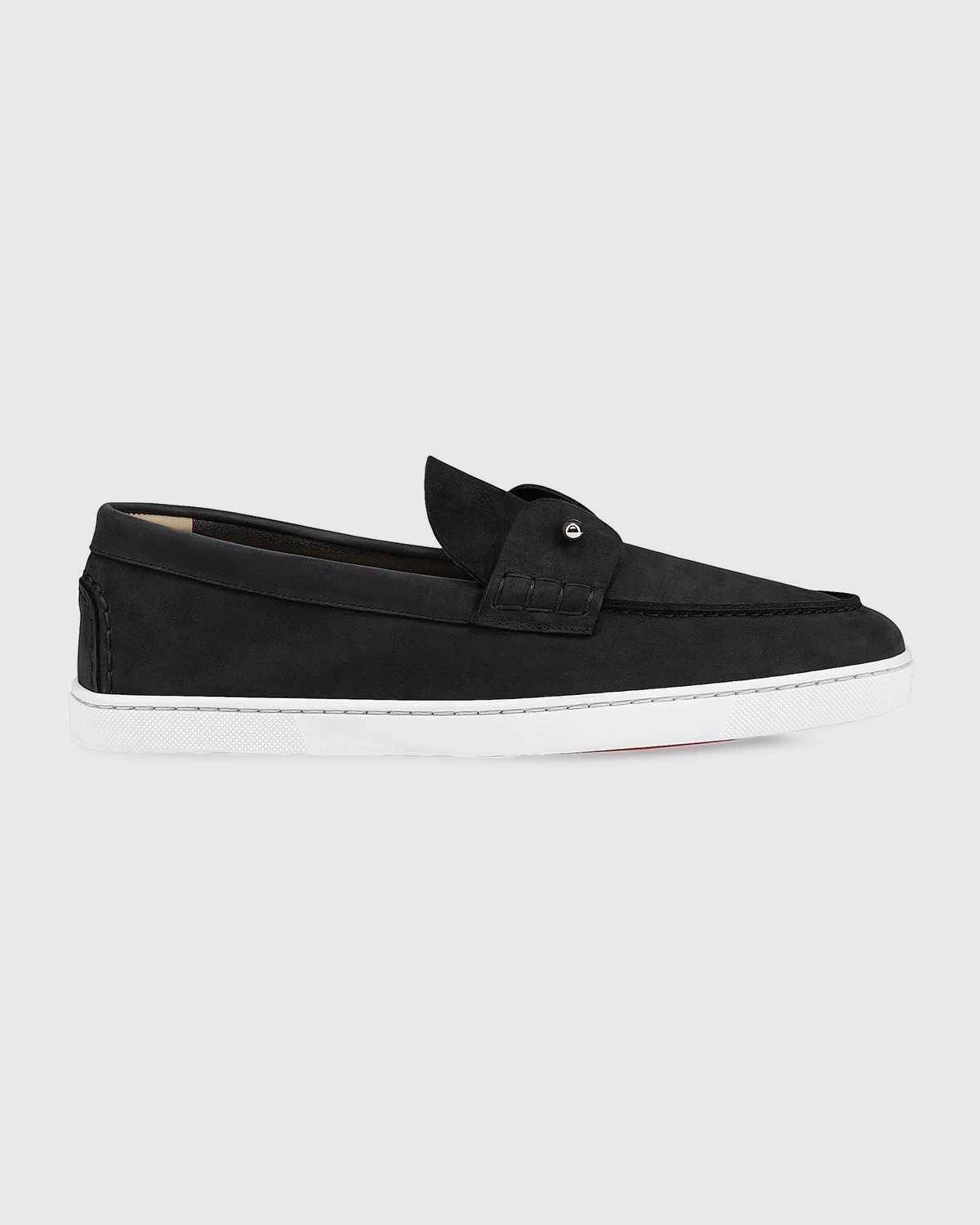 Christian Louboutin Men 's Chambeliboat Nubuck Boat Shoes