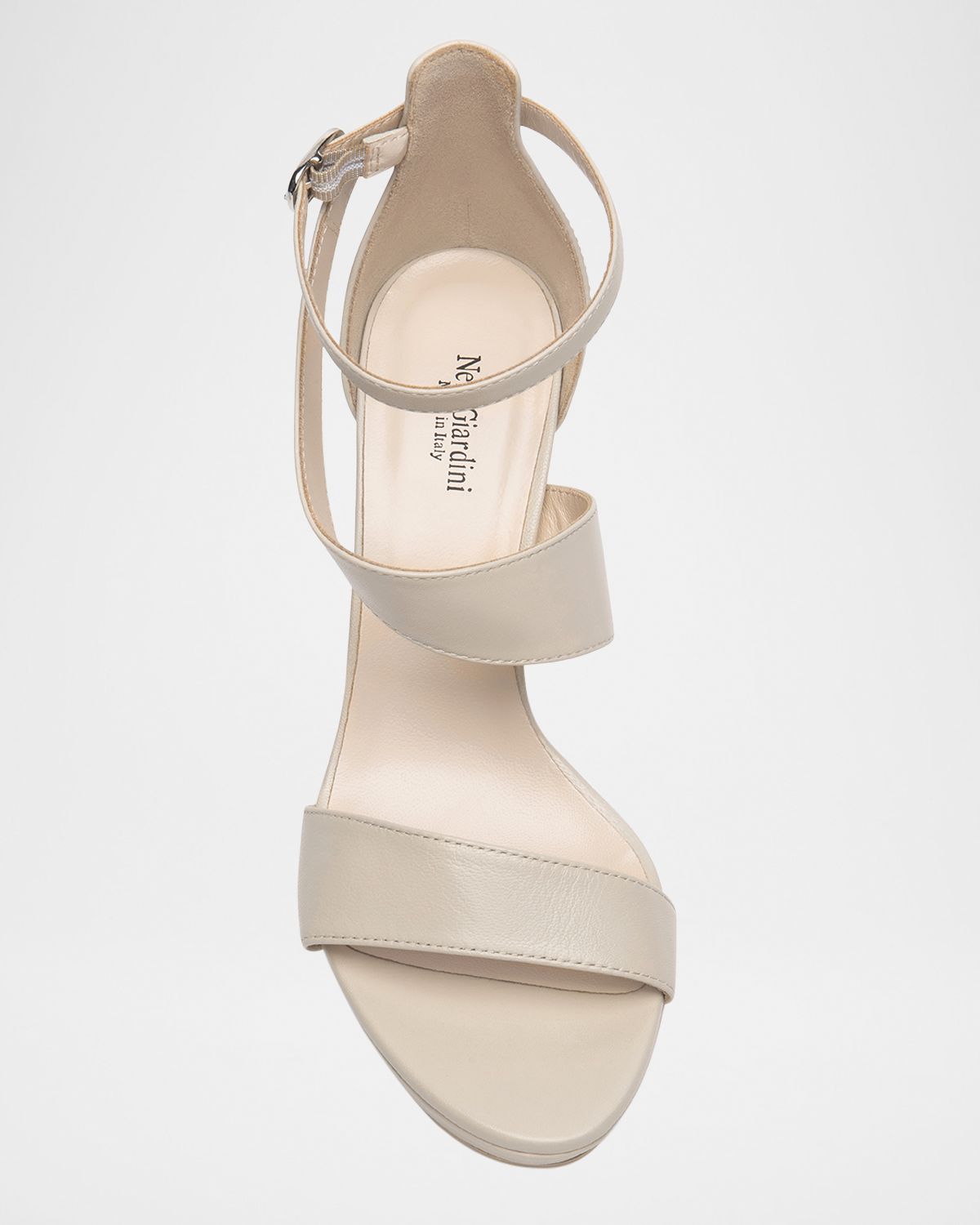 NeroGiardini Leather Ankle-Strap Platform Sandals | Thumbnail 5 NeroGiardini Leather Ankle-Strap Platform Sandals | Thumbnail 5
