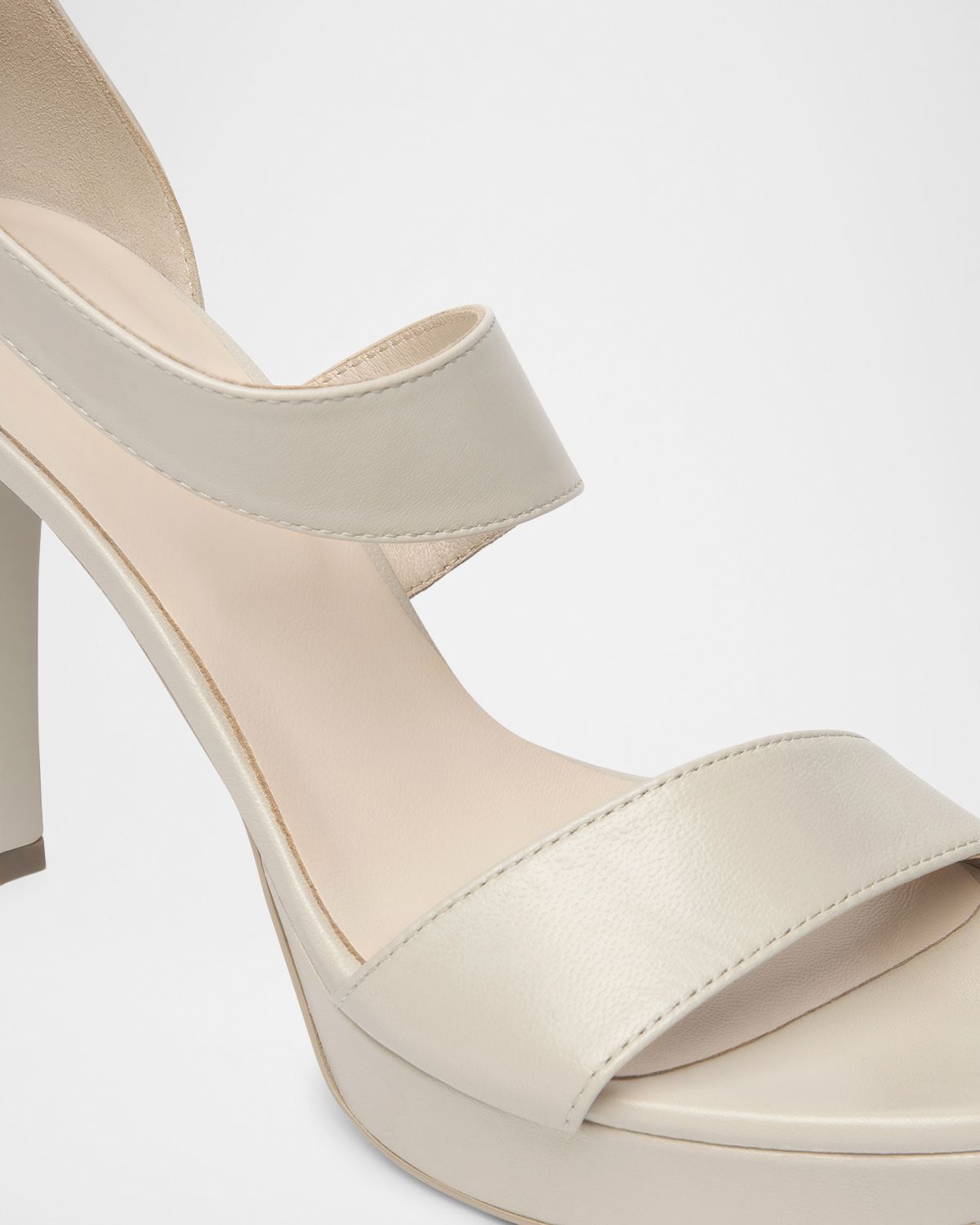 NeroGiardini Leather Ankle-Strap Platform Sandals | Thumbnail 4 NeroGiardini Leather Ankle-Strap Platform Sandals | Thumbnail 4