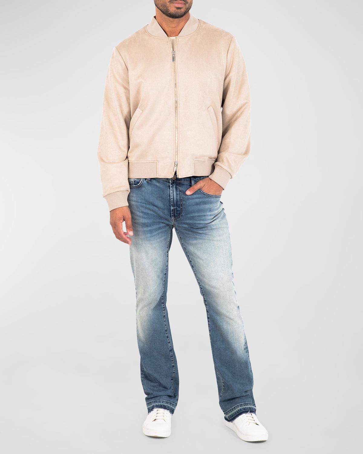 monfrere Men 's Maverick Bomber Jacket