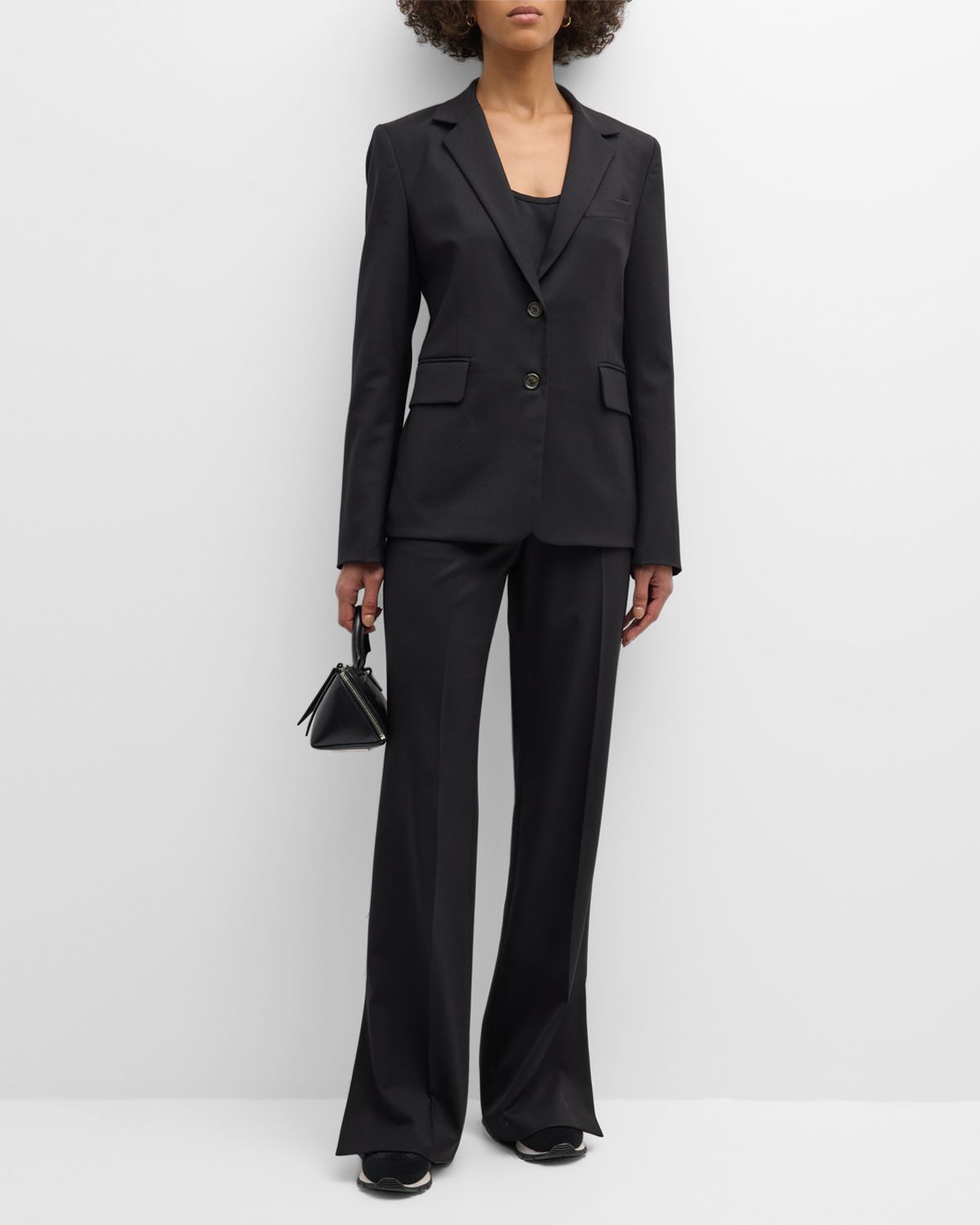 ARGENT Copain Single-Breasted Seasonless Wool Blazer