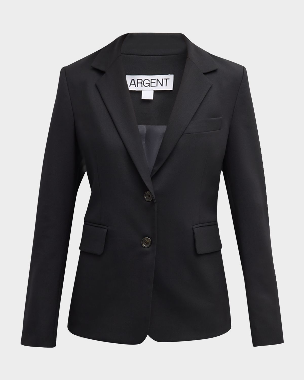 ARGENT Copain Single-Breasted Seasonless Wool Blazer