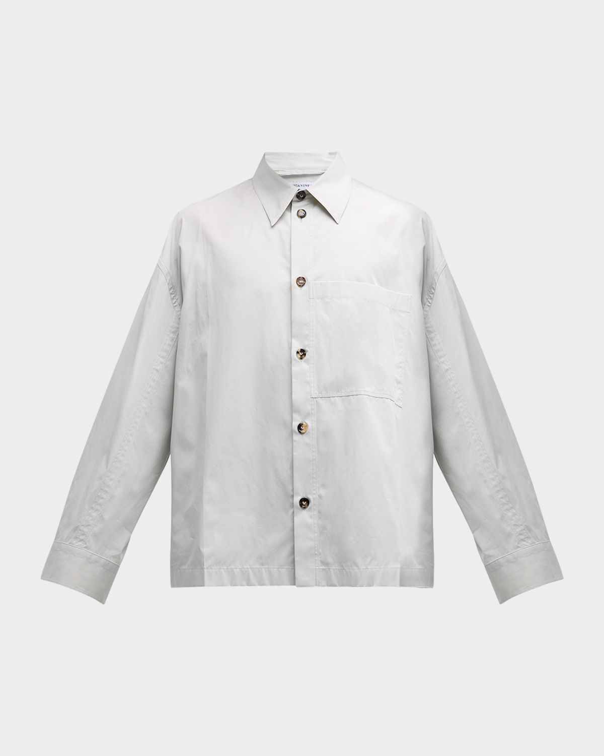 Bottega Veneta Men 's Technical Cotton-Silk Shirt