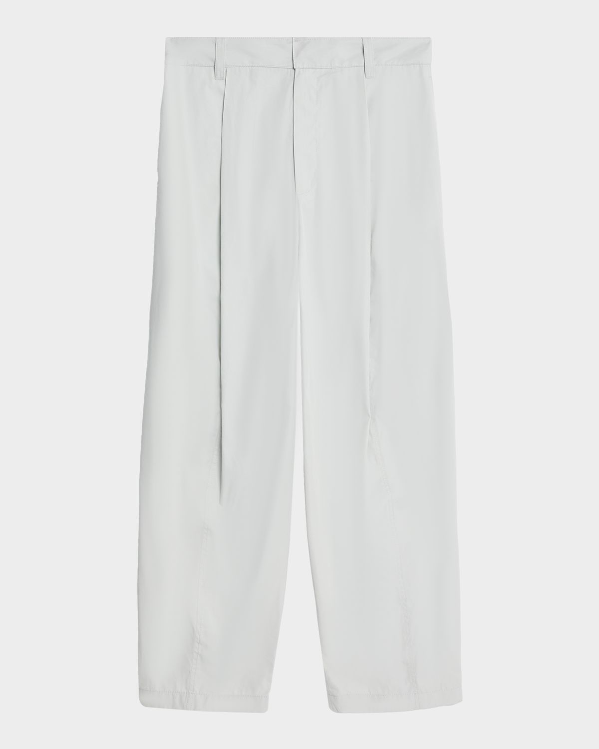 Bottega Veneta Men 's Technical Cotton Silk Wide-Leg Trousers