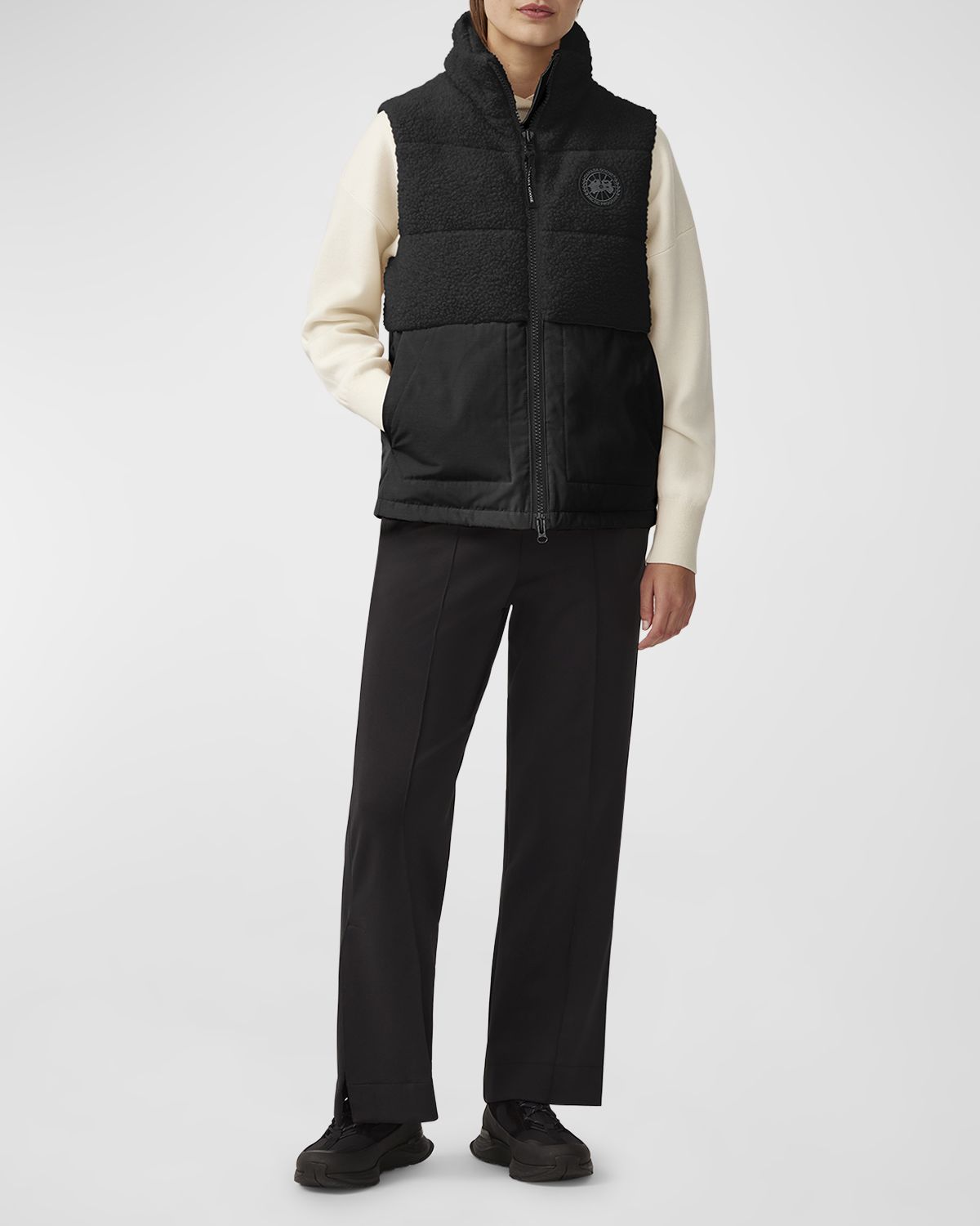 Canada Goose Elora Fleece Black Label Vest