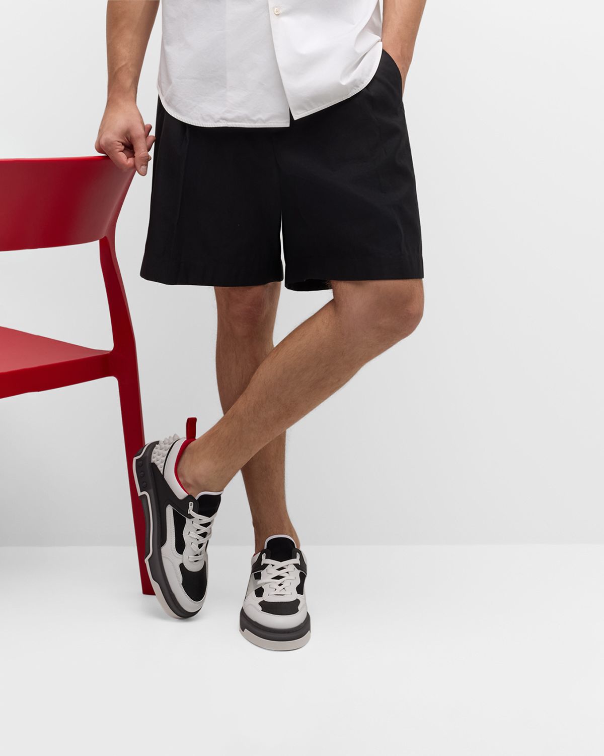 Christian Louboutin Men 's Astroloubi Spikes Fashion Sneakers