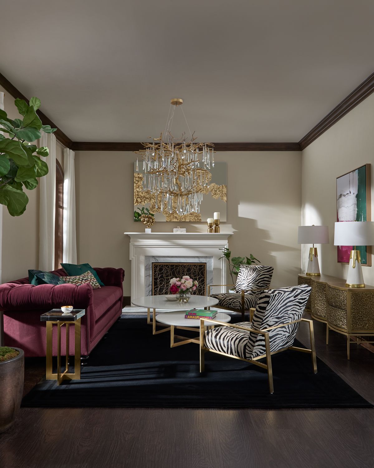 John-Richard Collection Melted Table Lamp