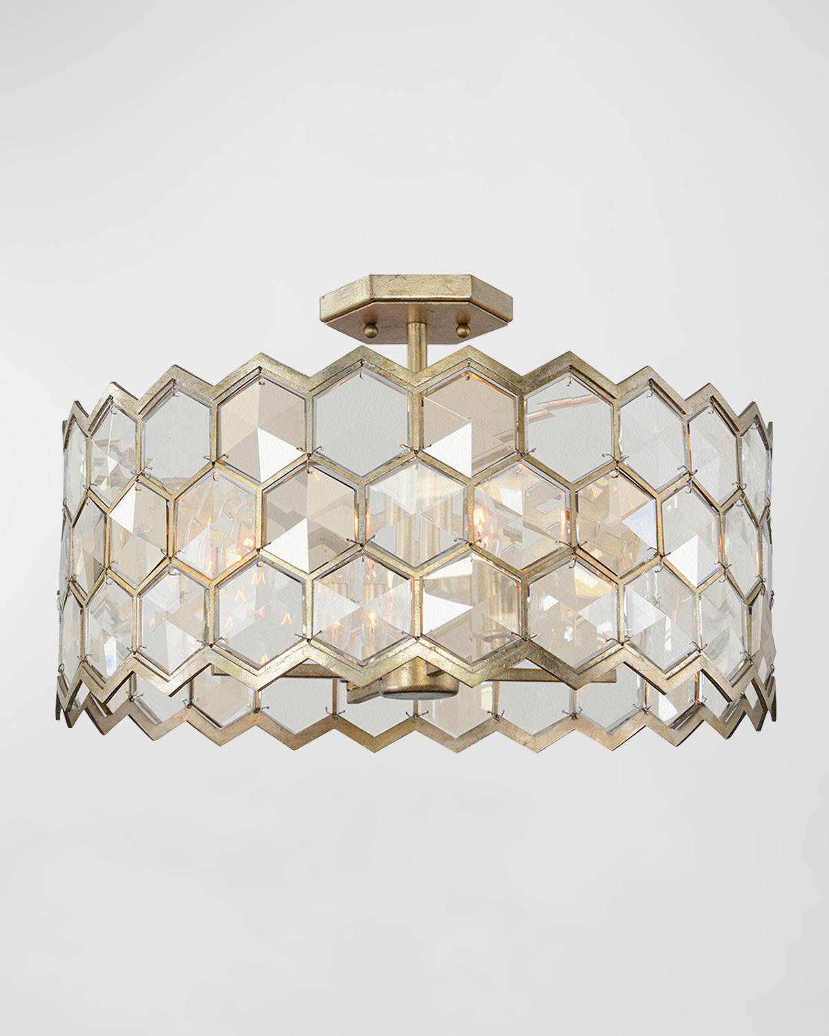 John-Richard Collection Array 21" 4-Light Flush Mount