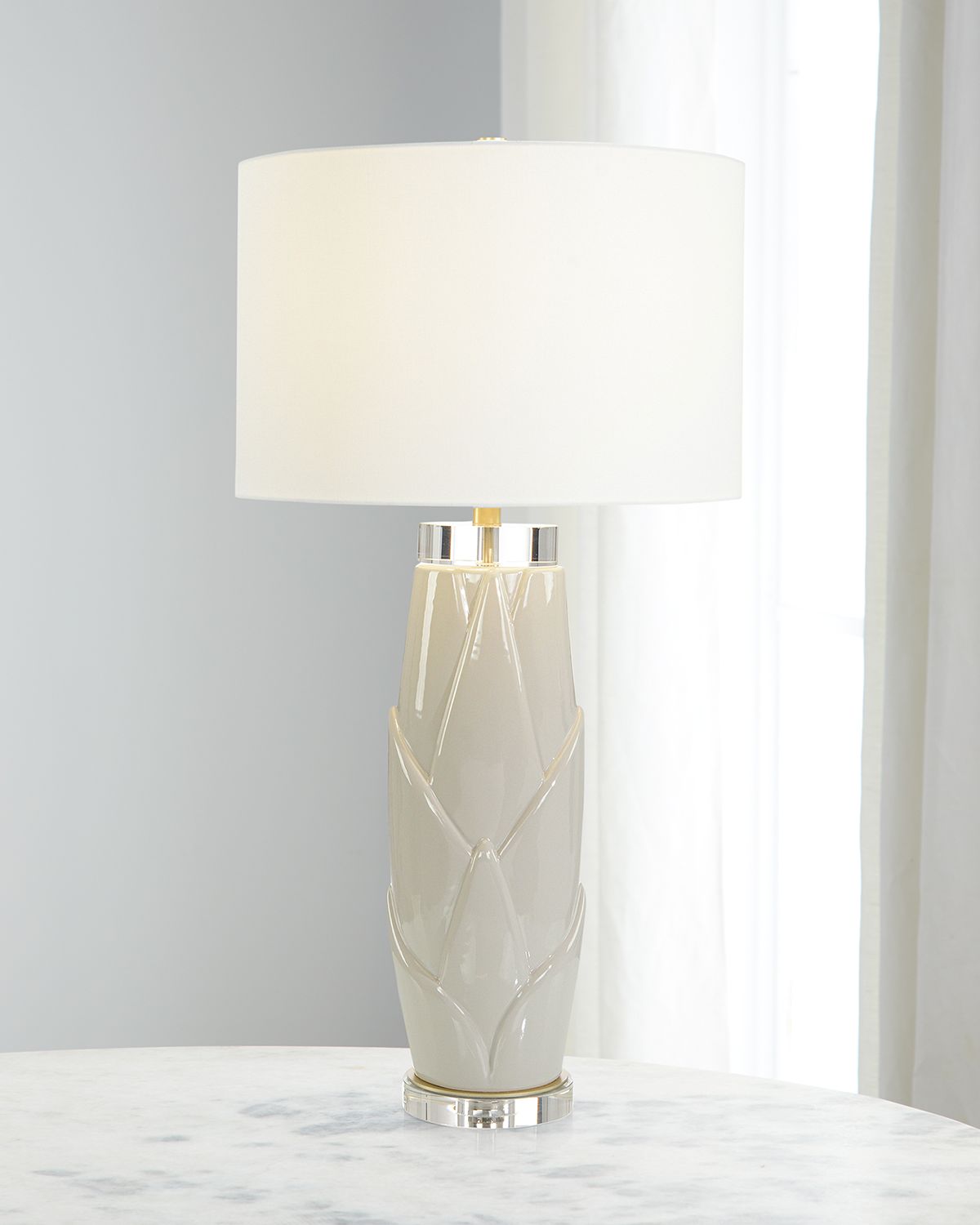 John-Richard Collection Lush Leaves 33" Table Lamp | Thumbnail 4