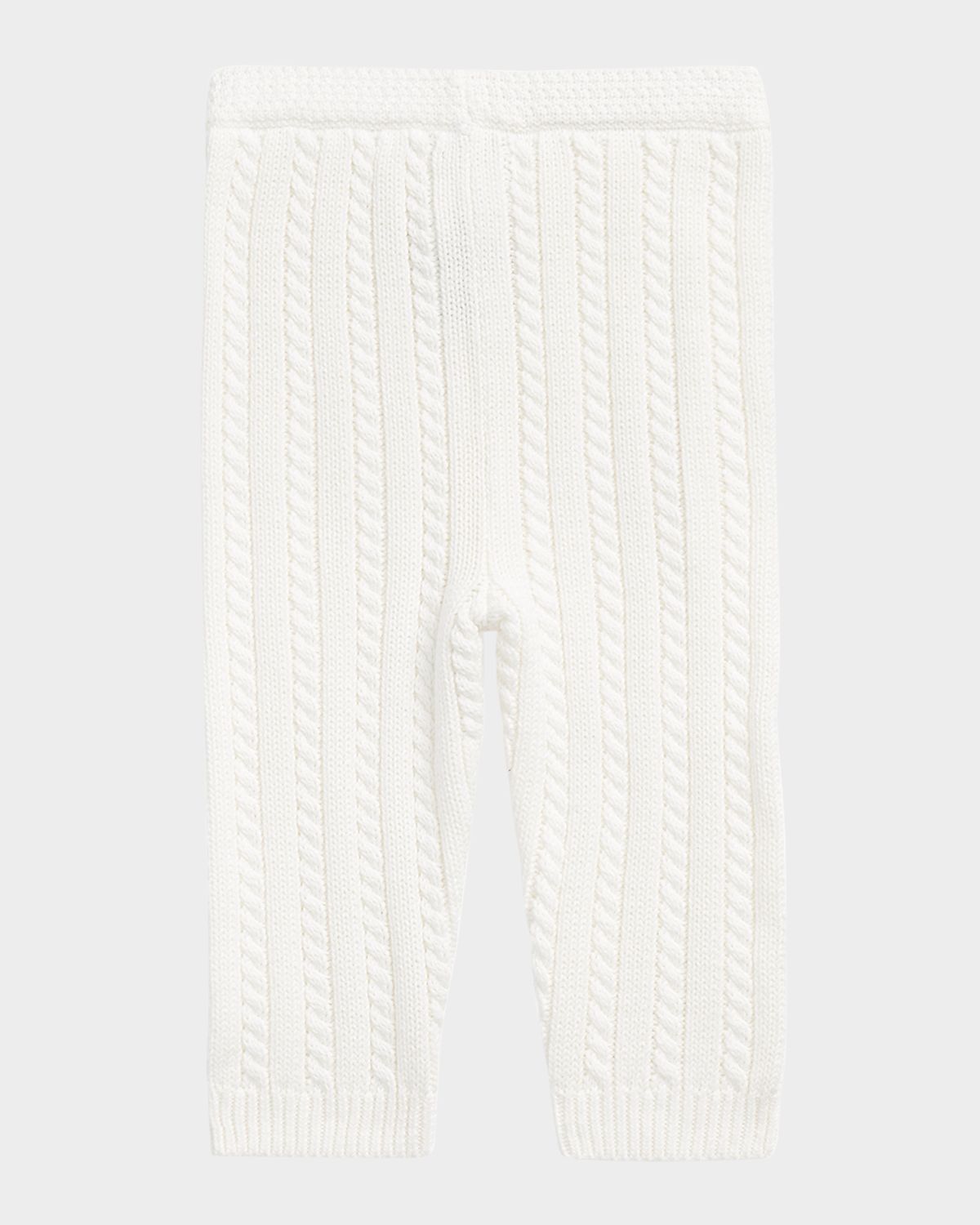 Polo Ralph Lauren Kid 's Organic Cotton Cable-Knit Sweater Pants, Size 3M-24M