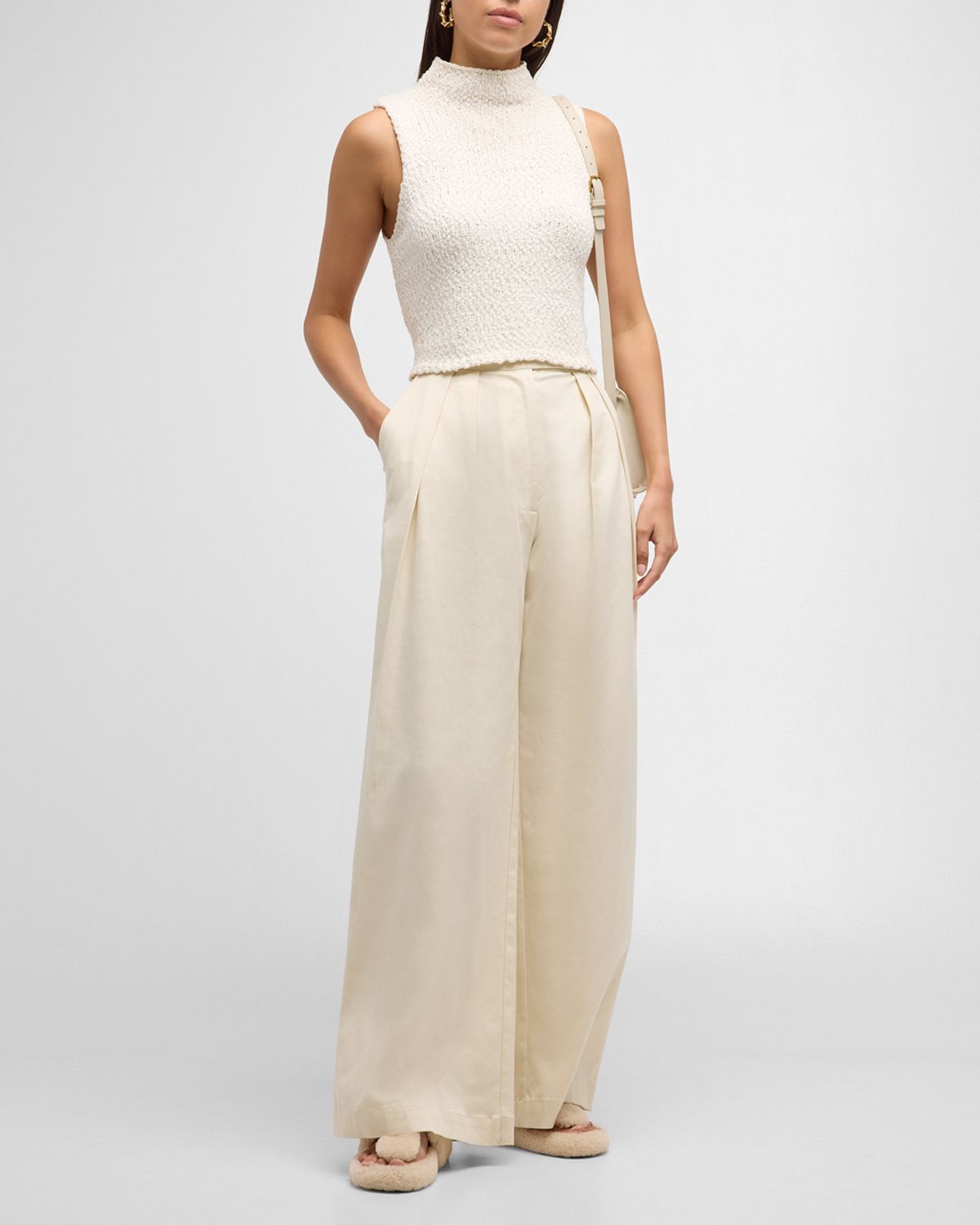 Sablyn Atticus Mock-Neck Top