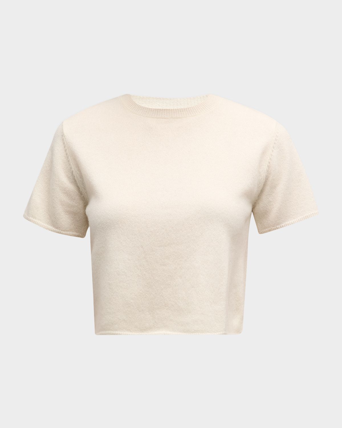 Sablyn Charleston Short-Sleeve Cashmere Sweater