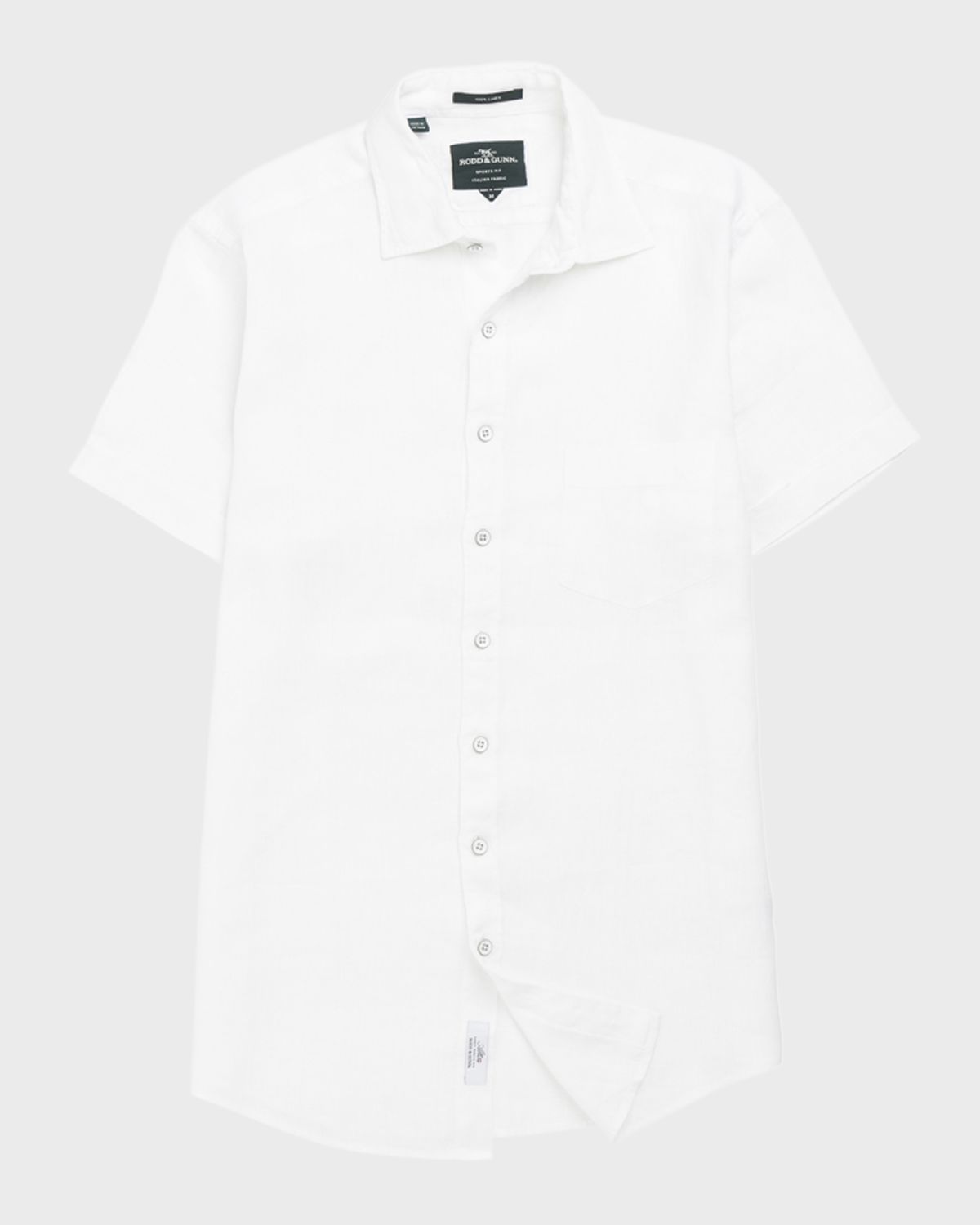 Rodd & Gunn Men 's Palm Beach Linen Short-Sleeve Shirt