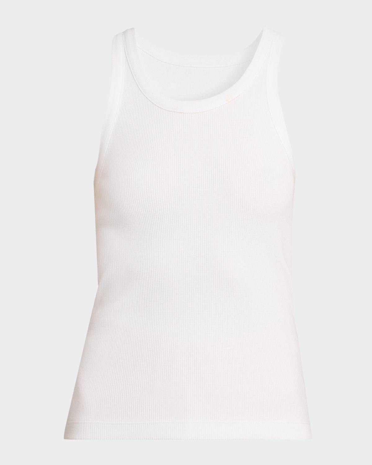 Vince Scoop-Neck Ribbed Tank Top