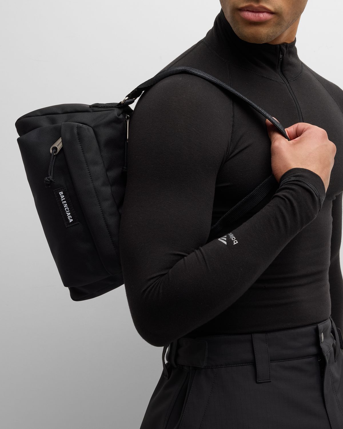 Balenciaga Men 's Explorer Sling Shoulder Bag