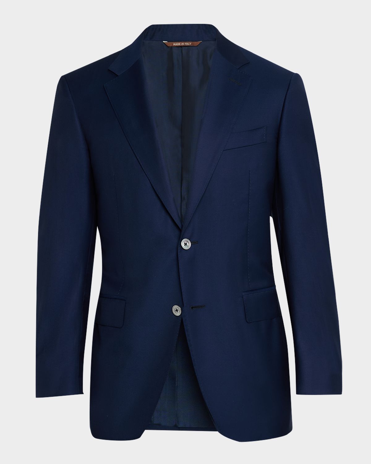 Canali Men 's Solid 150s Wool Twill Blazer