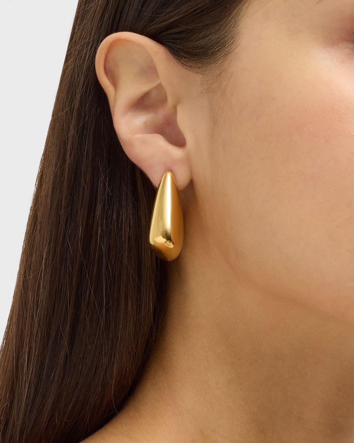 Bottega Veneta Small Fin Earrings