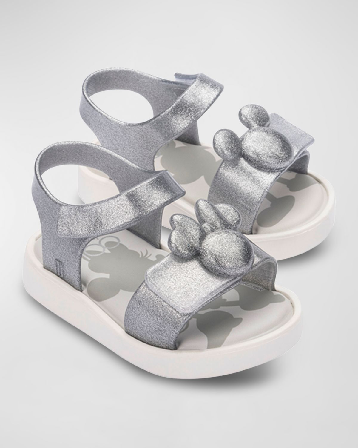 Mini Melissa x Disney Girl 's Mickey Sandals, Baby/Toddler