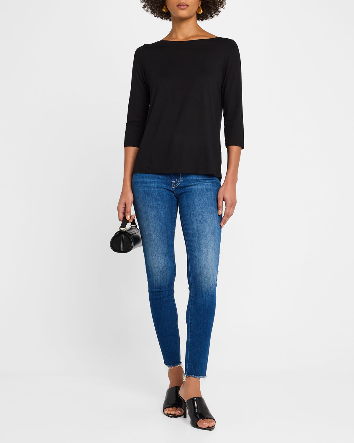 Majestic Filatures Soft Touch Boatneck Top