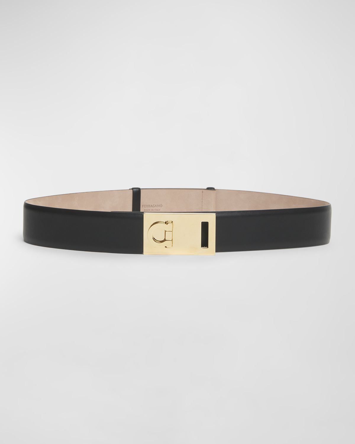 Ferragamo Hug Leather Belt