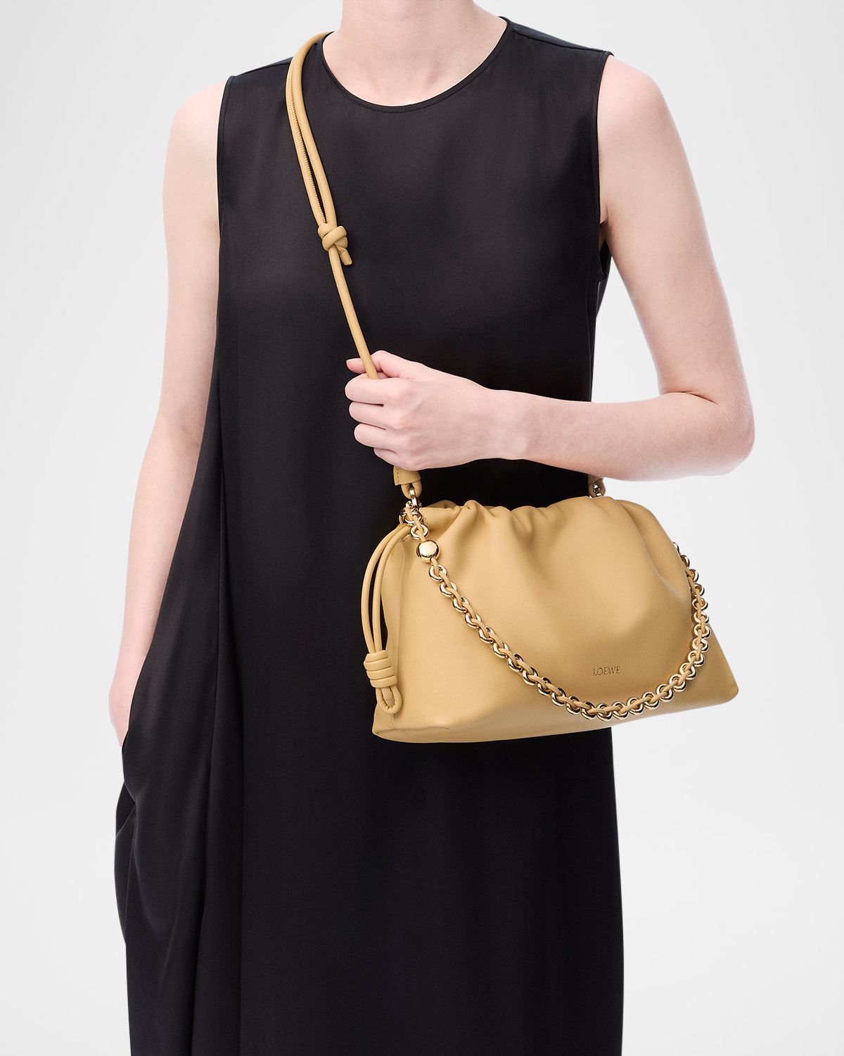 Loewe Flamenco Small Shoulder Bag in Napa Leather | Thumbnail 9