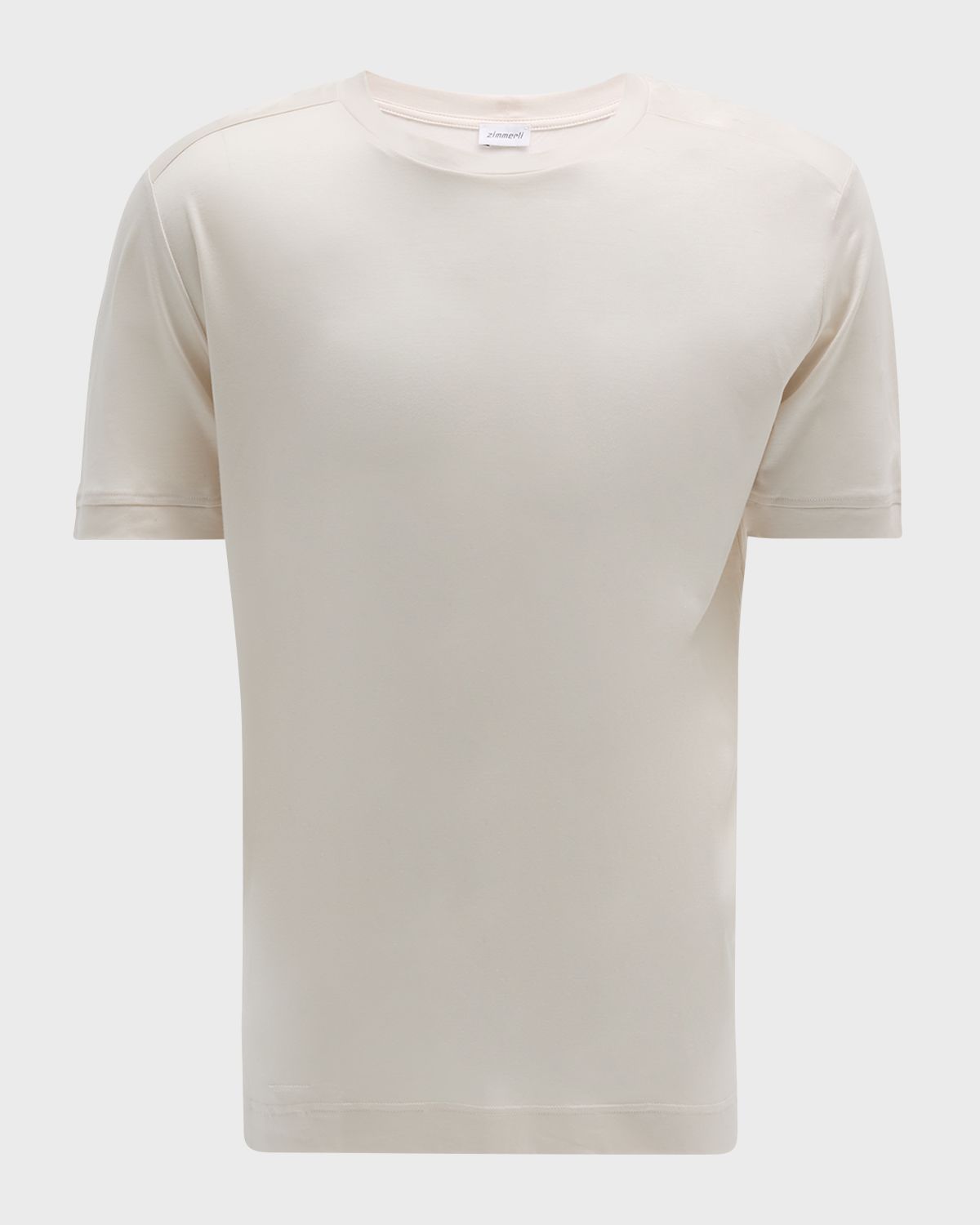 Zimmerli Men 's Lyocell Short-Sleeve Crewneck T-Shirt