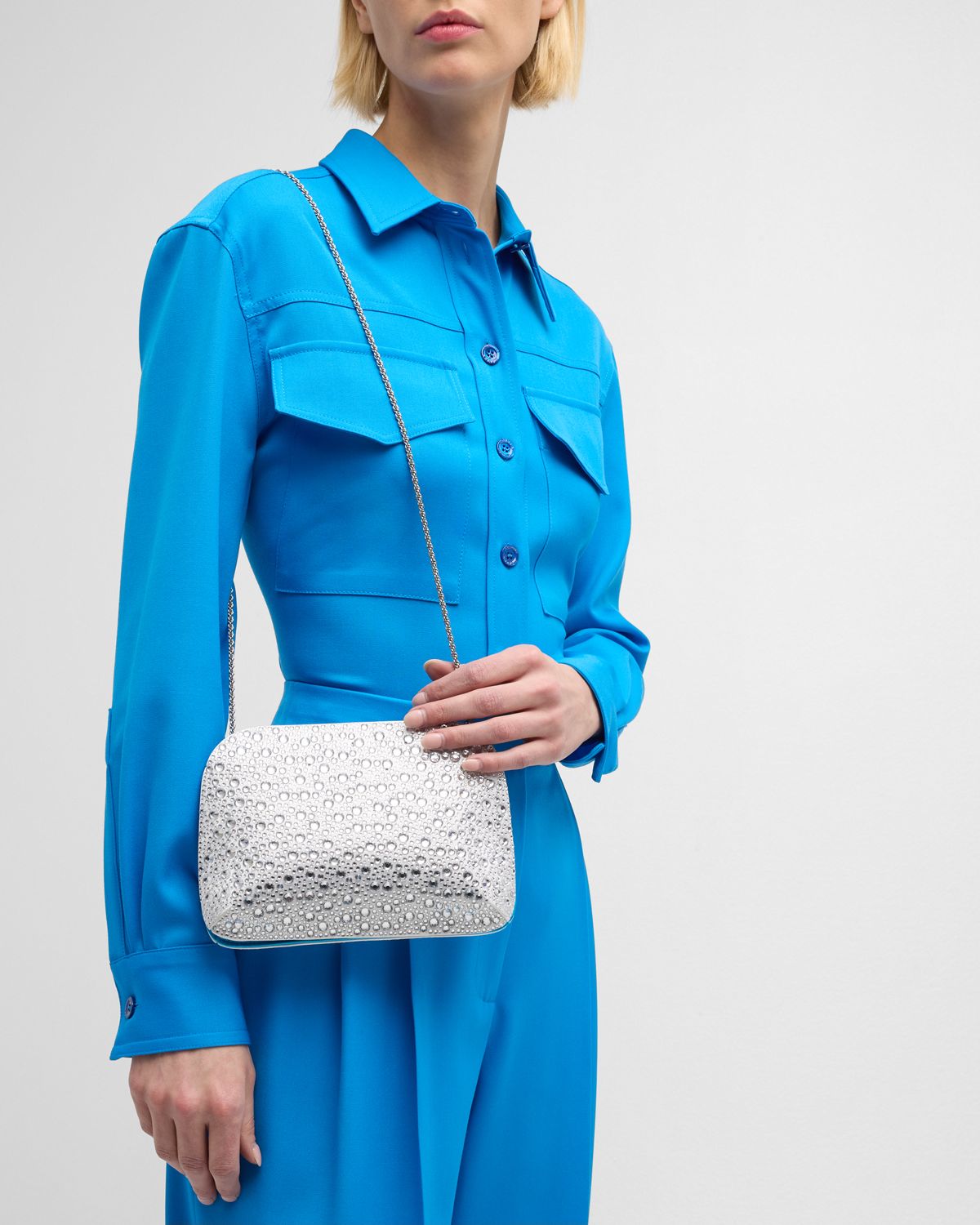 Giorgio Armani Crystal Clutch Bag