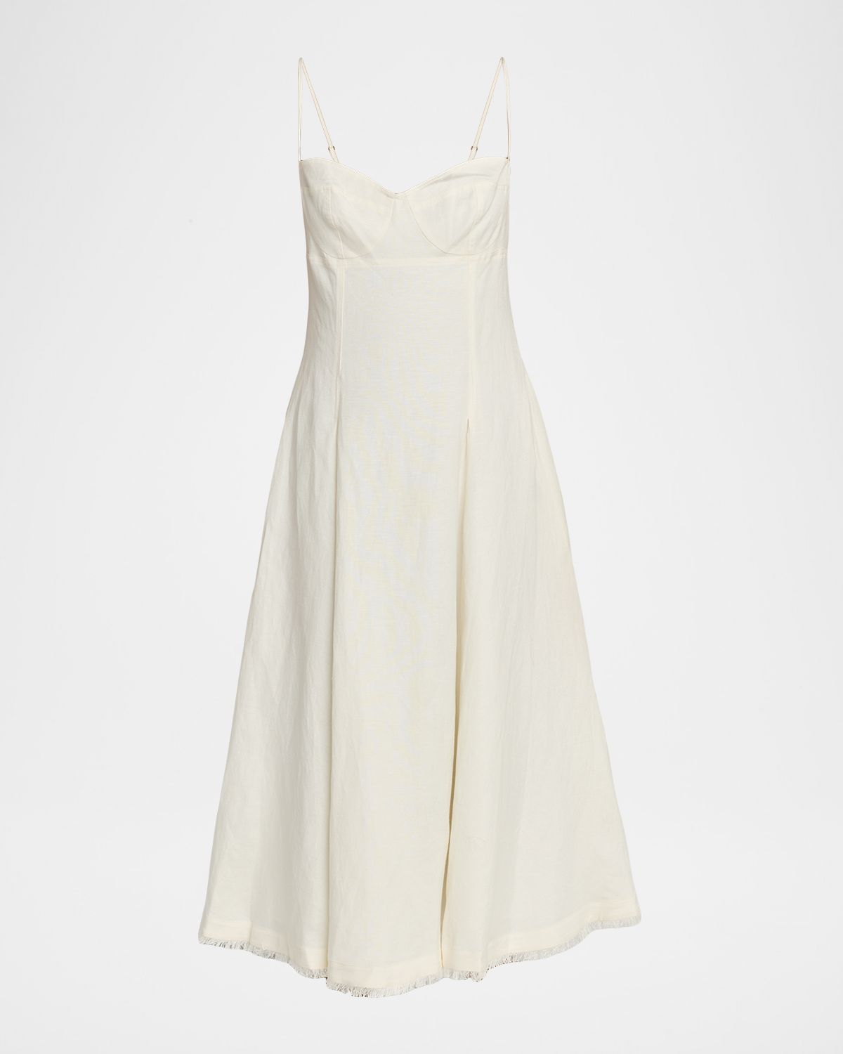 SIMKHAI Analise Bustier Midi Dress