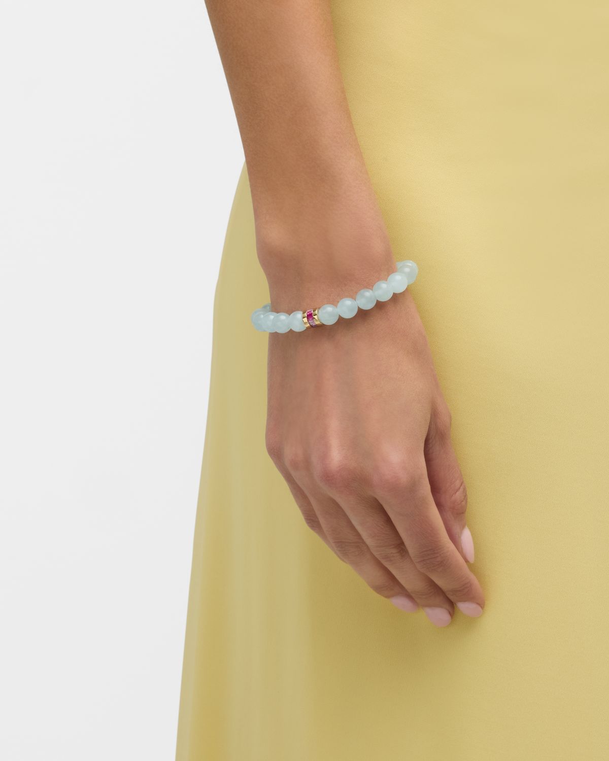 Sydney Evan Beaded Bracelet with Ombre 3 Color Station