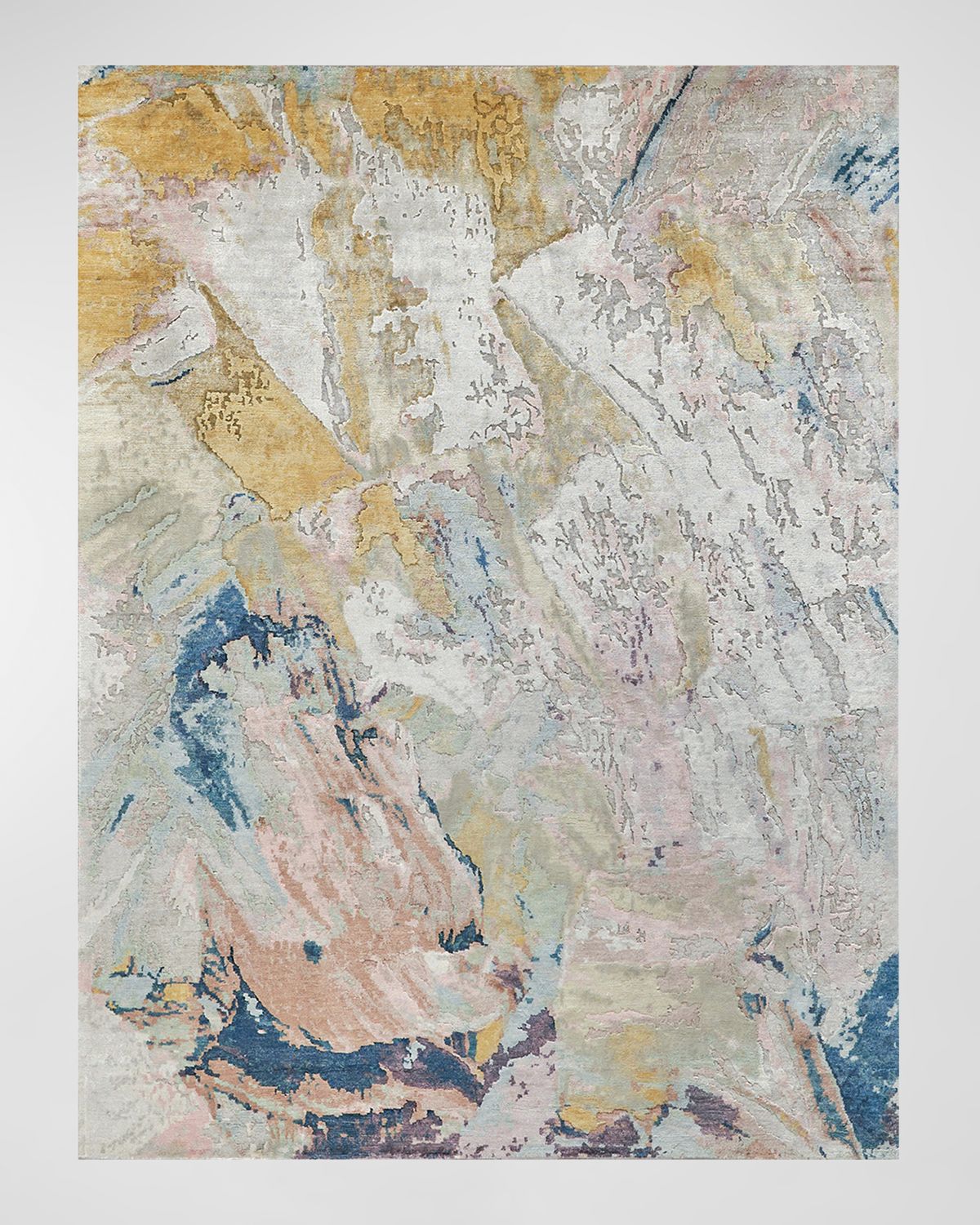 Exquisite Rugs Floor Art Hand-Knotted Multi Rug | Thumbnail 8 Exquisite Rugs Floor Art Hand-Knotted Multi Rug | Thumbnail 8