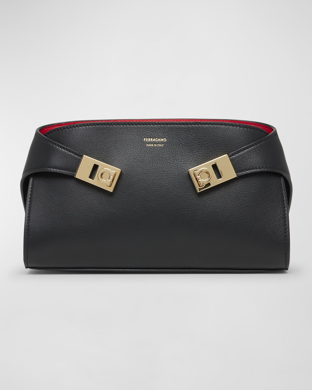 Ferragamo Mini Hug Leather Crossbody Bag