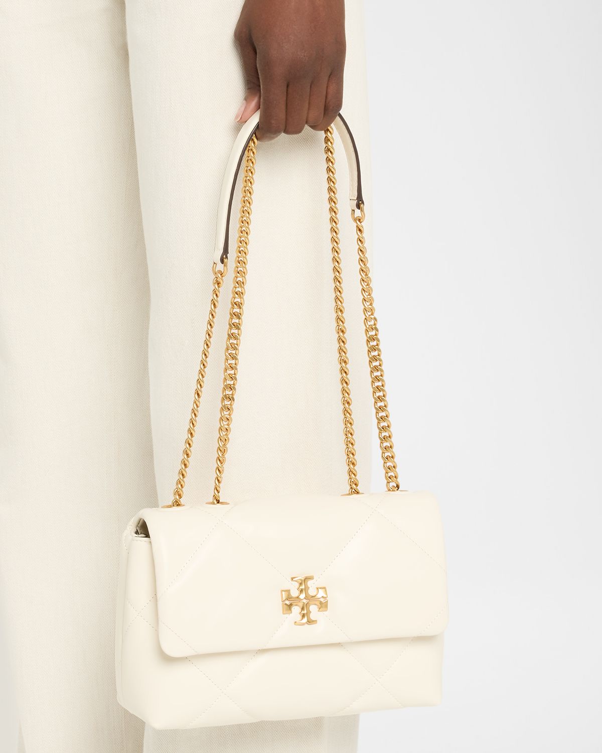 Tory Burch Kira Small Diamond Quilted Convertible Shoulder Bag
