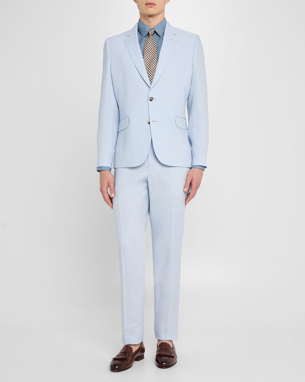 Paul Smith Men 's Soho-Fit Linen Sport Coat