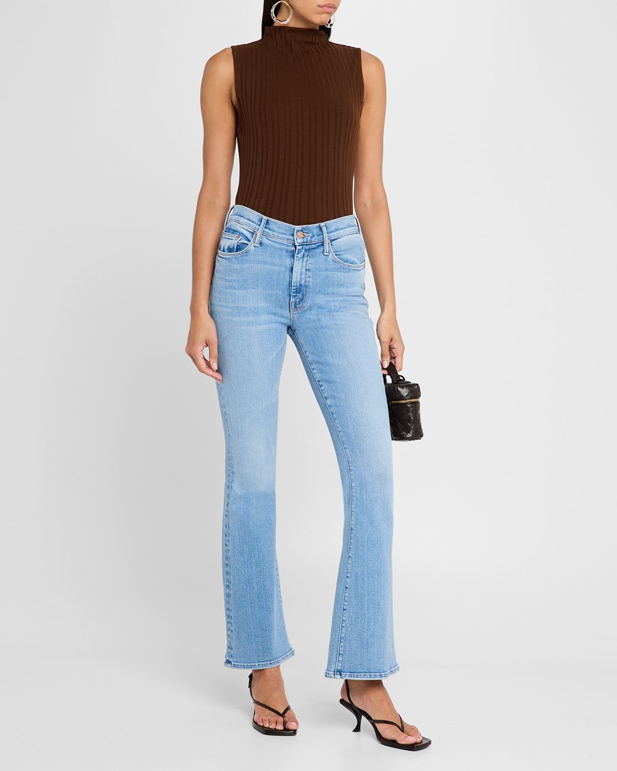 MOTHER The Weekender Flare Jeans