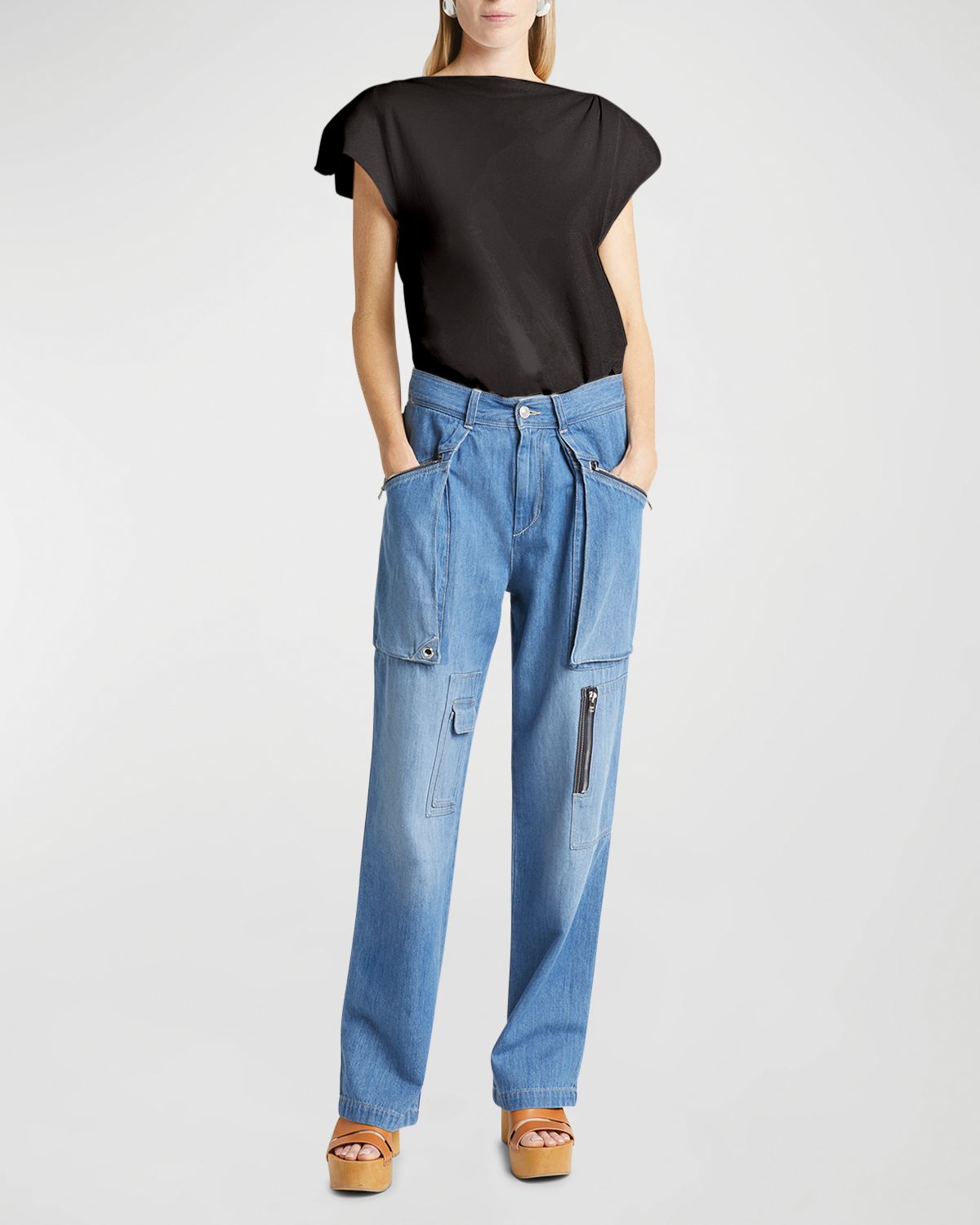 Isabel Marant Sebani Draped Top