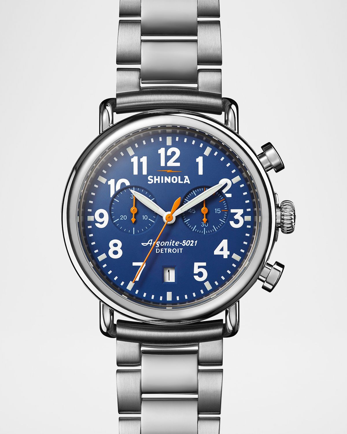 Shinola Runwell 2 Eye Chrono Bracelet Watch, 41mm