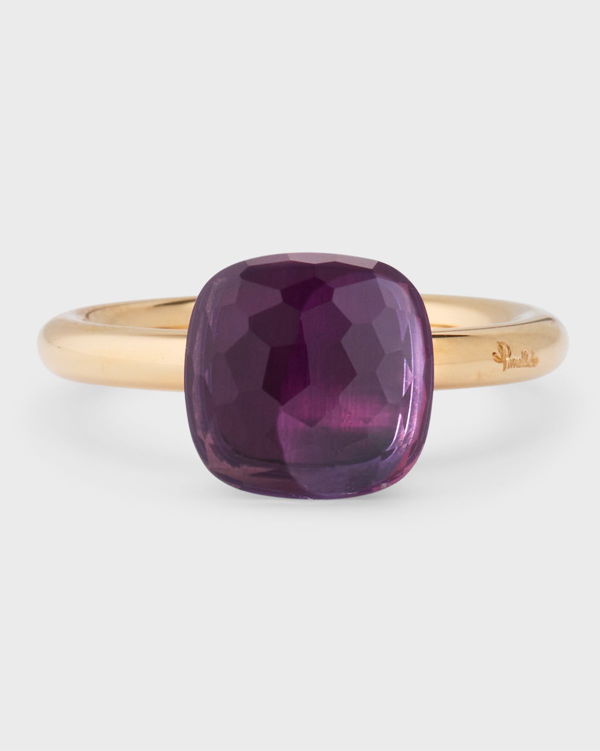 Pomellato Nudo 18K Rose Gold Classic Gemstone Ring