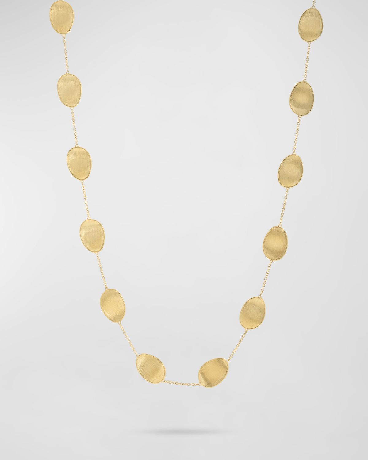 Marco Bicego Lunaria 18k Long Chain Necklace