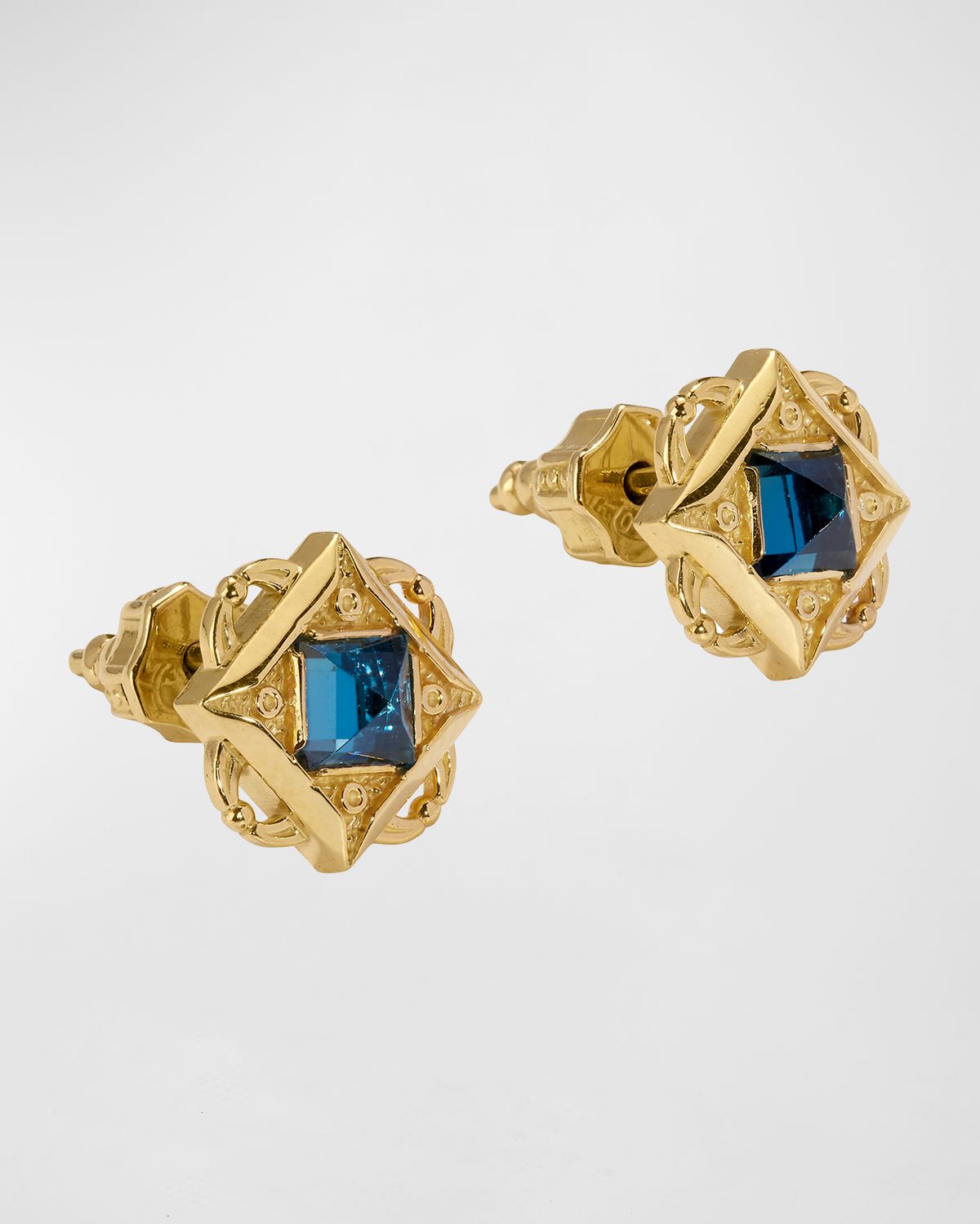 Konstantino London Blue Topaz Earrings