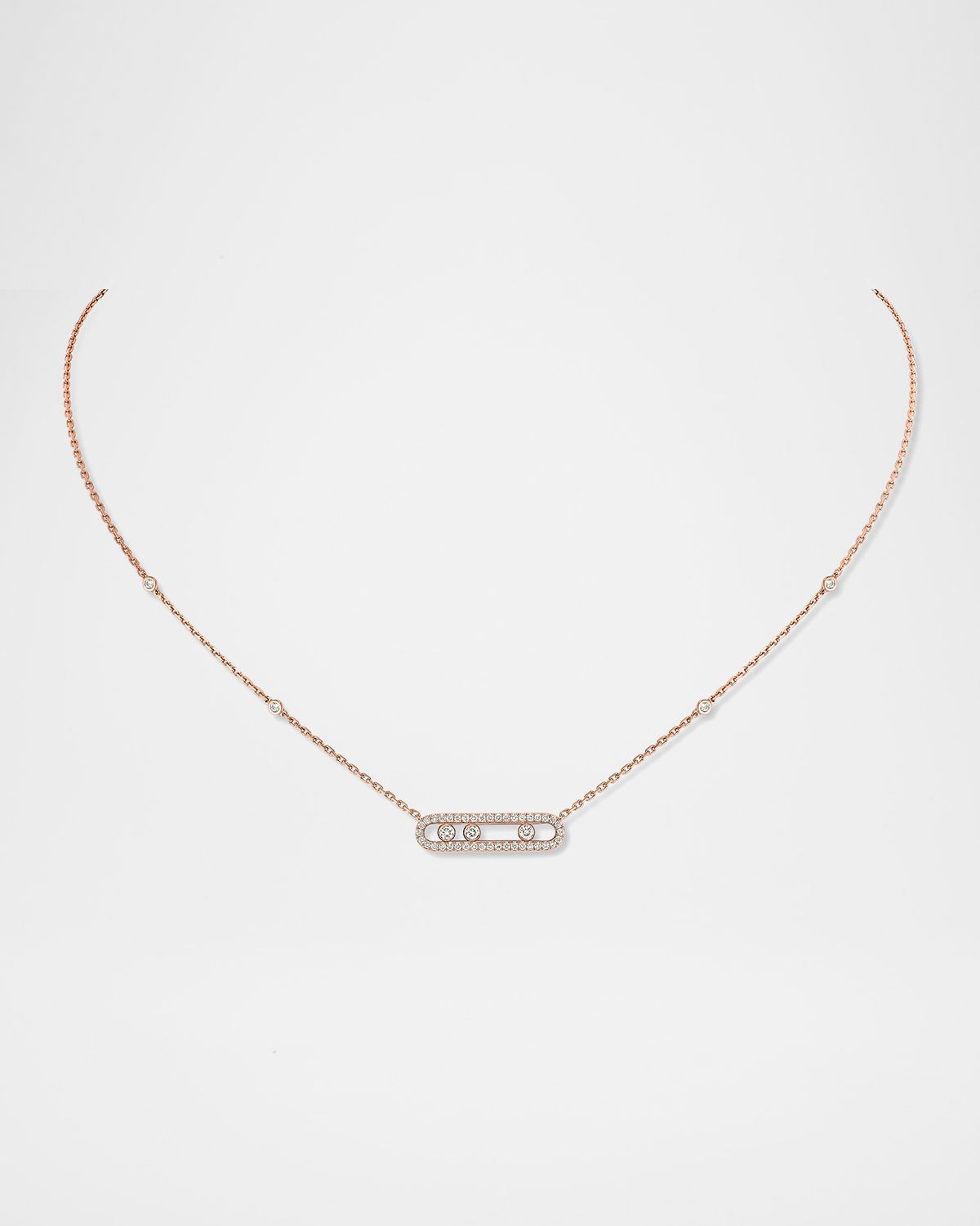 Messika BABY MOVE PAVE DIAMOND NECKLACE