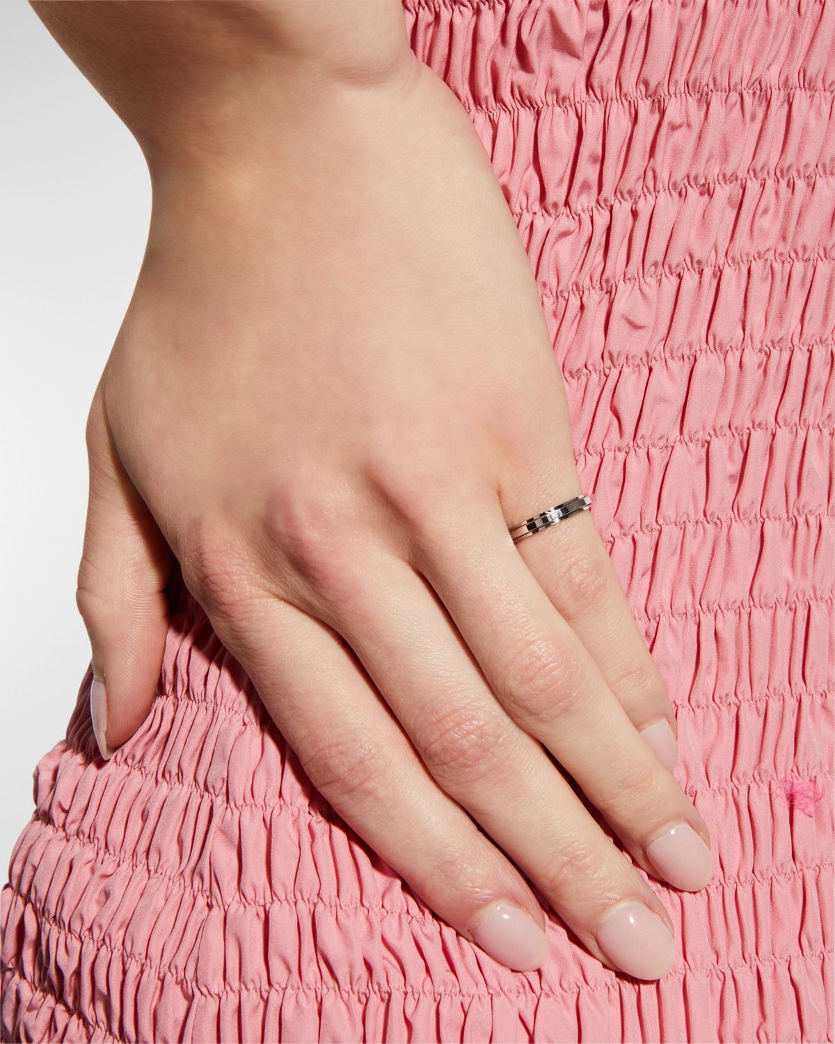 PIAGET Possession 18K White Gold 1-Diamond Ring