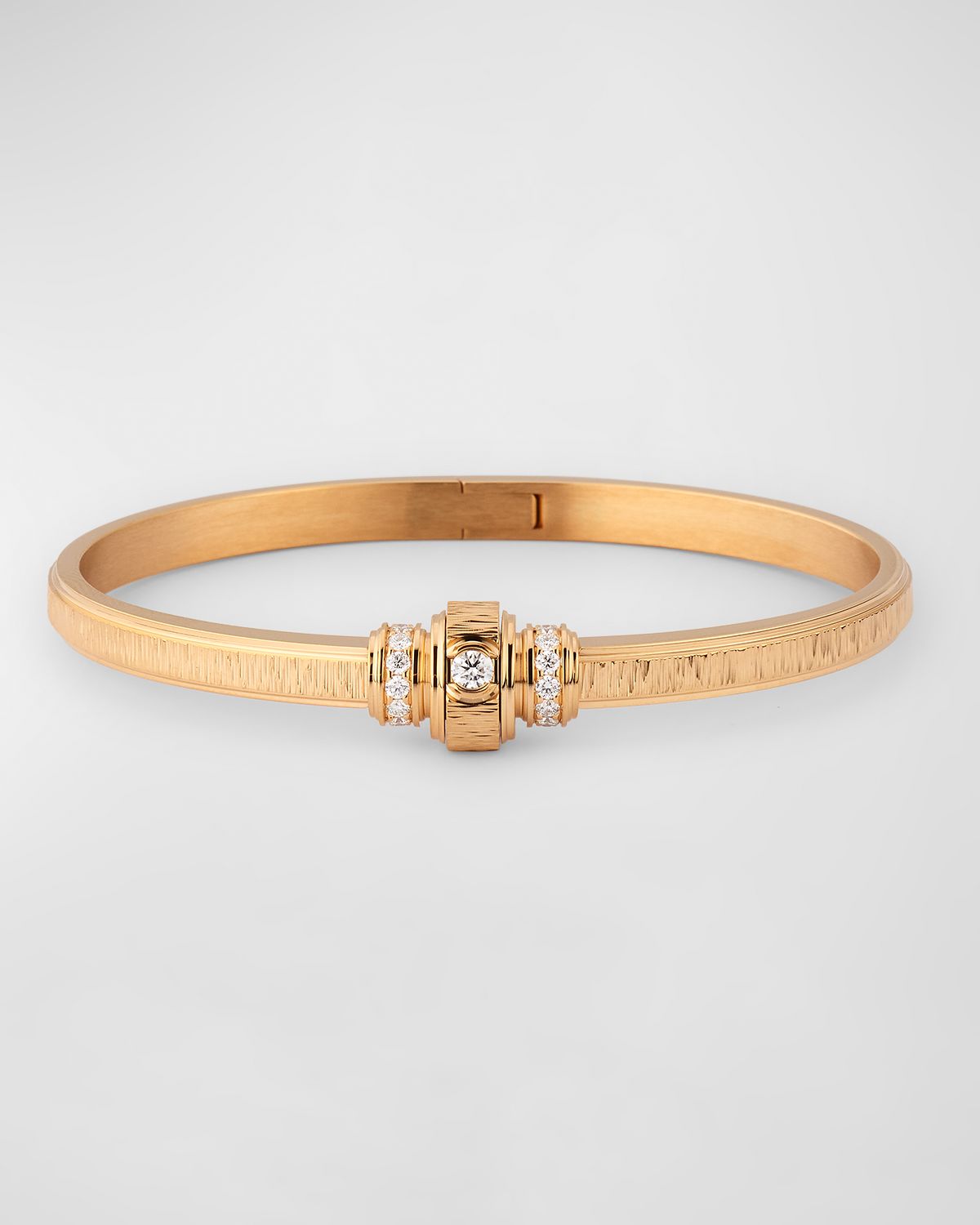 PIAGET Possession Decor Palace 18K Rose Gold Bangle with Diamonds