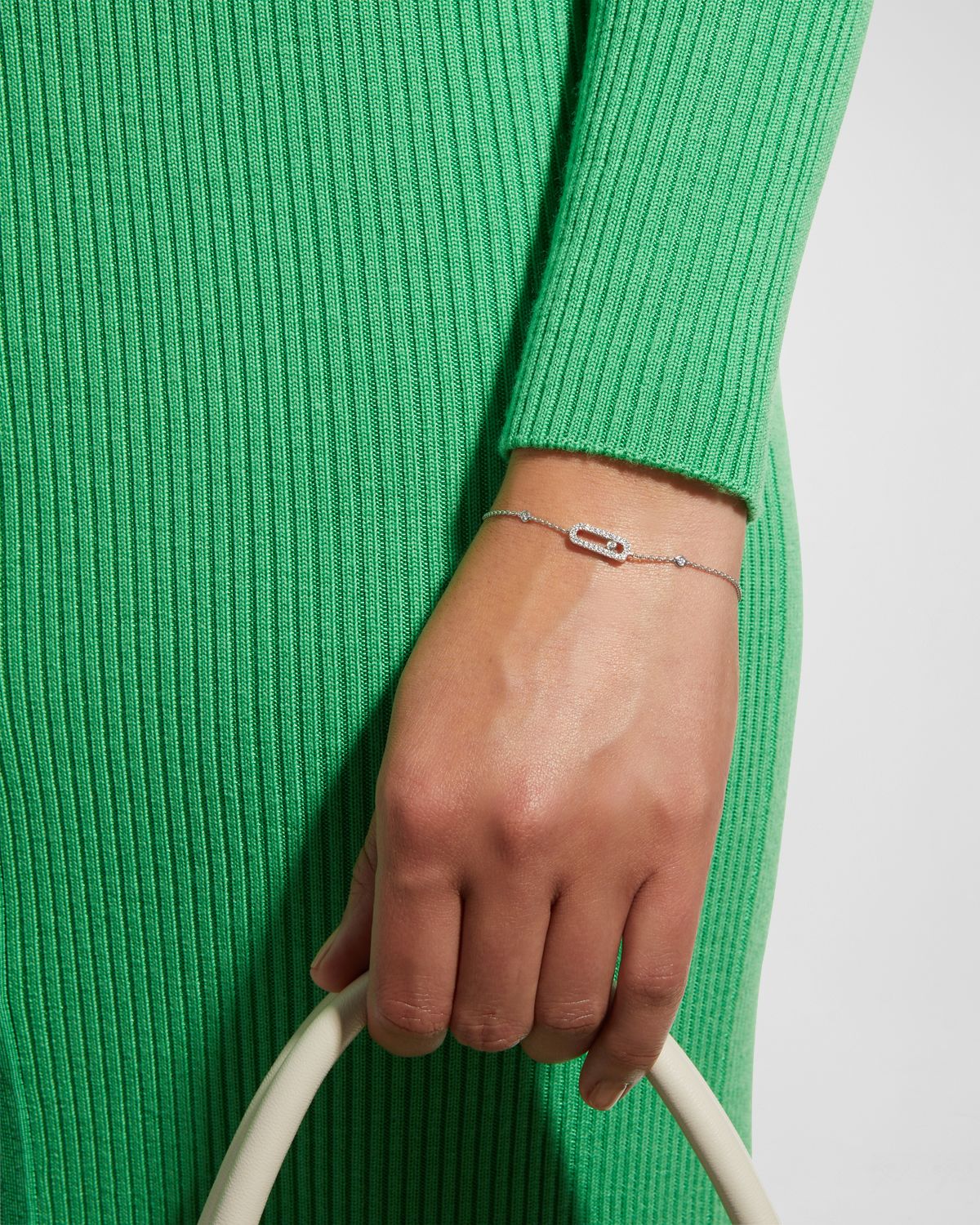 Messika MOVE UNO PAVE DIAMOND BRACELET