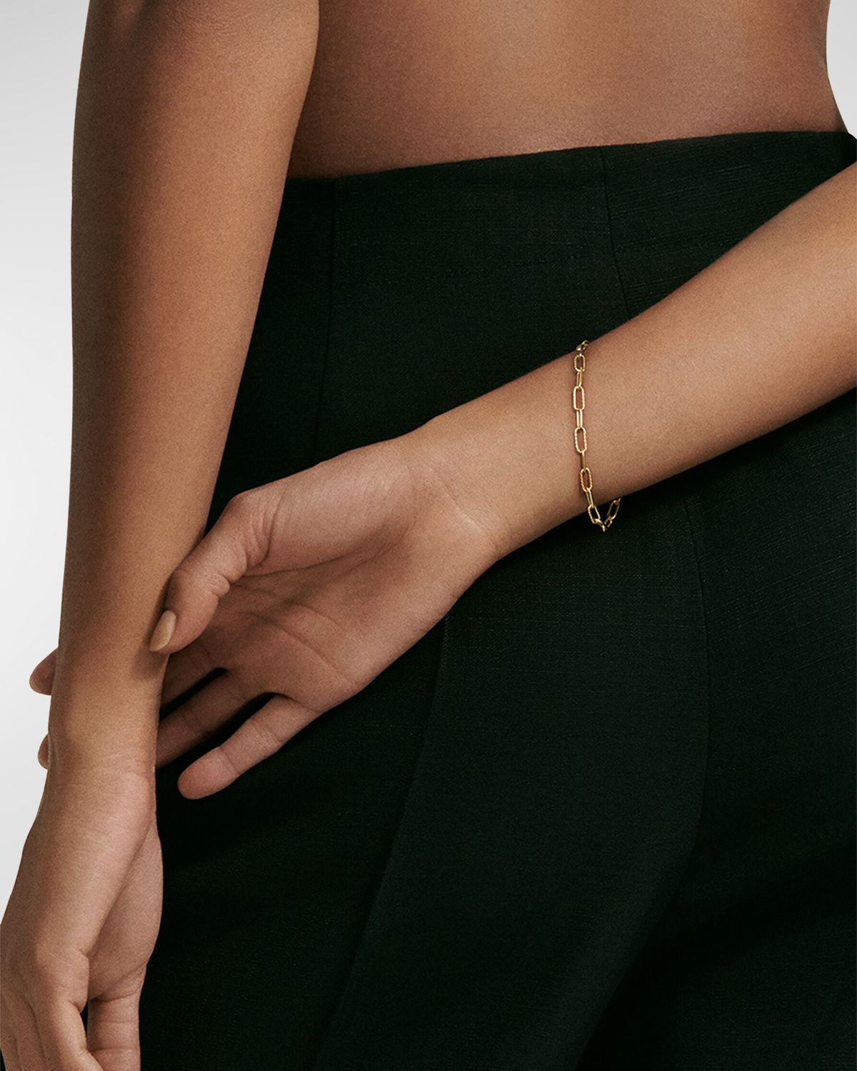 David Yurman DY Madison Chain Bracelet in 18K Gold, 4mm