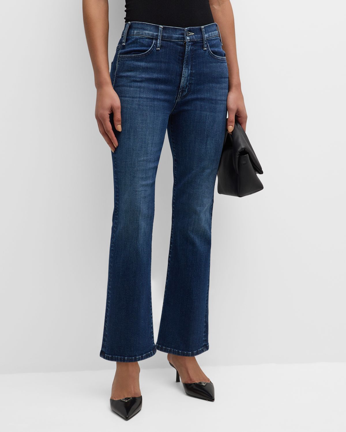 MOTHER Lil ' Hustler Ankle Jeans
