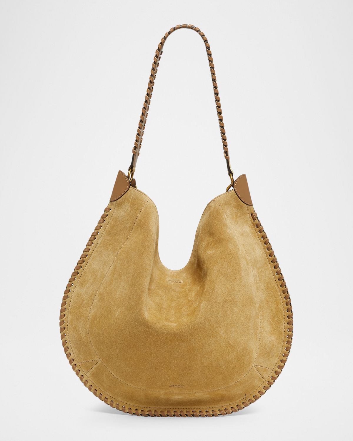 Isabel Marant Oskan Soft Suede Hobo Bag