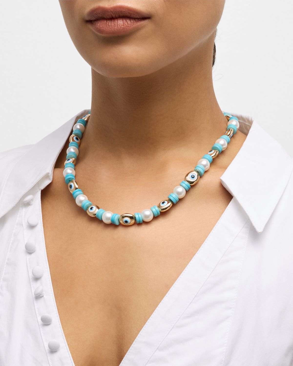 BaubleBar Lindsey Beaded Necklace