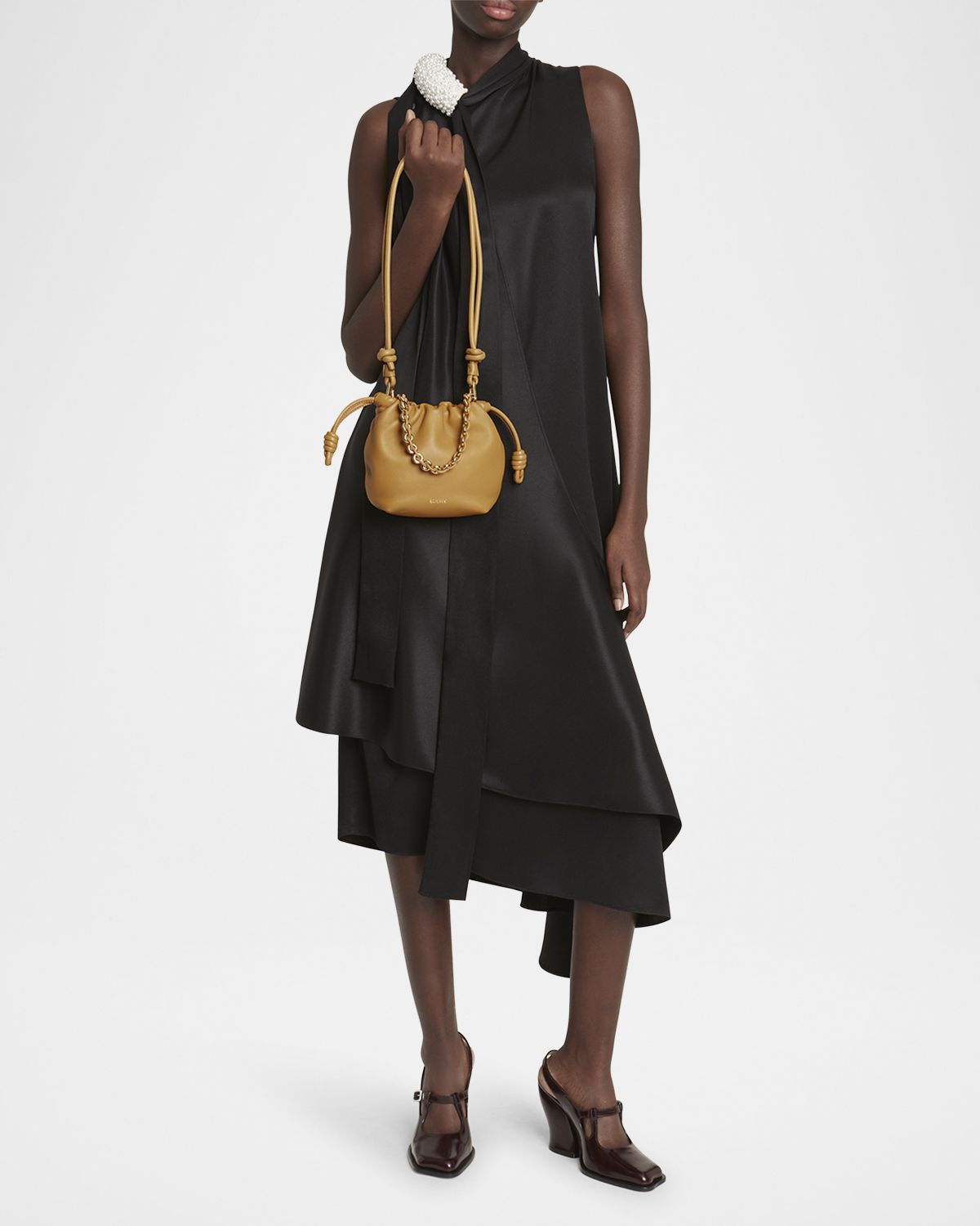 Loewe Flamenco Mini Top-Handle Bag in Napa Leather