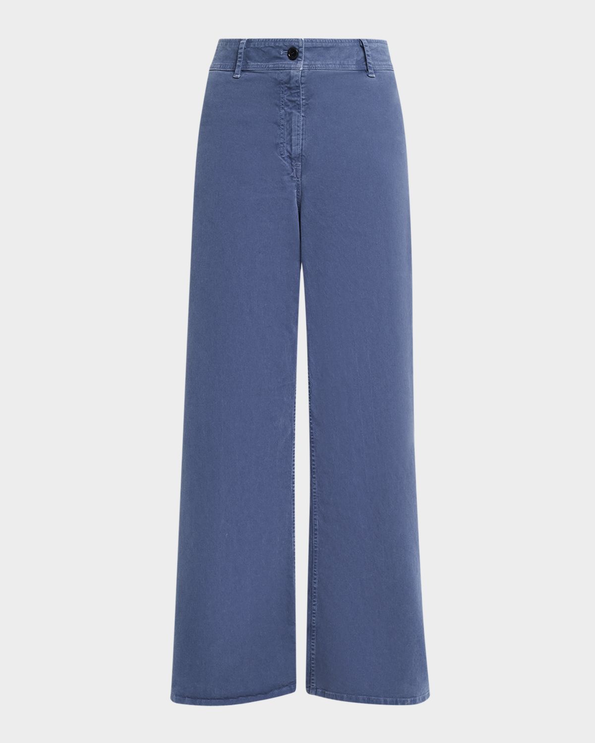 Nili Lotan Megan Brushed Stretch Wide Leg Pants